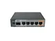 Mikrotik - hEX S, Router Ethernet nero (10,100,1000 Mbit/s, 10/100/1000 Base-T(X), nero, 2...