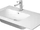 Lavabo Duravit Me by Starck Furniture cm 83, 1 Foro per Rubinetto, con troppopieno, con Pa...