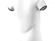 adidas Maglietta da Ragazza Club, Bambina, T-Shirt, DU2464, Bianco, 116