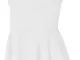 Desconocido G Nkct Dry Dress, Vestito Bambina, Bianco/Nero/Nero (White/Black/Black), L