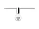 Paulmann URail Ceiling Socket 20W E27 CHR Dim