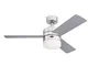 Westinghouse Lighting 73060 – Ventilatore da soffitto LED moderno Alta Vista con luce e te...