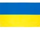 Bandiere di aricona - bandiera dell'Ucraina, resistente alle intemperie con 2 occhielli in...
