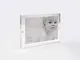 Mascagni Cornice 15 x 20 cm (per foto da 13x18 cm) in Plexiglass chiusura magnetica, trasp...