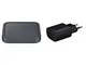 Samsung Caricatore Wireless Charger Single Fast Charging 2.0, Nero & EP-TA800N Caricabatte...
