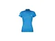 Babolat Polo da Donna, Core Club, Blu, Bianco, XS