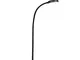 QAZQA trax - LED Lampada da terra da lettura Moderno - 1 luce - L 41.5 cm - Nero - Moderno...