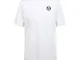 Sergio Tacchini Chevron T-Shirt, Maglietta da Uomo, Bianco/Blu, M