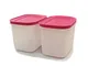 TUPPERWARE Contenitore Pinguino da 1,1 L bianco rosa (2) 8308