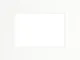 Brio - Passepartout, 40 x 50 cm, apertura 30 x 40 cm, colore: bianco, cartone