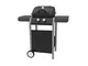 ke grill Barbecue A Gas 2 Fuochi Con Griglia In Acciaio Inox a Pietra Lavica da giardino e...