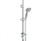 set tubo asta saliscendi colonna doccia AQUArelax ISLA RQ s-mix acciaio inox soffione tond...