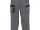 Pantaloni da Lavoro Diadora Pant Staff Cargo Grigio Acciaio Tg. XL