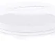 Rotho Fresh Campana per Torta Piatta, Plastica (PP) senza BPA, Bianco/Trasparente, 35.5 x...