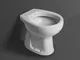 IDRO SANITOSCO SANITHAND 12WCB07B WC-Bidet H= 47 con 4 Punti di Fissaggio, per Funzione Bi...