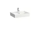 Laufen Lavabo Kartell lavabo incassabile, 1 Foro per Rubinetto, con sfioratore, Montaggio...