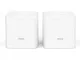 Tenda Nova MW3 WiFi Mesh, AC1200 Dual Band Con Copertura Fino a 200MQ, 2 Porte Fast Ethern...