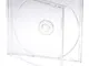 Network Trading 10 X Single Clear CD Jewel Case – 10,4 mm