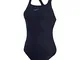 Speedo Donna Eco Endurance+ Medalist Costume intero, True Navy, 42