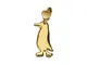 Dodo Mariani - Charm Amici del Cuore Pinguino Dodo Mariani in oro A203 - A203