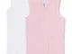 Sanetta 333369 T-Shirt, Rosa (Magnolie 3609), 104 (Pacco da 2) Bambine e Ragazze