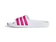 adidas Adilette Aqua, Infradito Unisex - Bambini e ragazzi, Ftwr White Real Magenta Ftwr W...