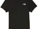 The North Face T-Shirt a Maniche Corte Simple Dome, Uomo, TNF Black, L