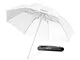 Walimex Pro Mini Ombrello traslucido 91 cm (pieghevole, dimensioni di trasporto ca. 40 cm,...