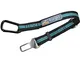 Kurgo Direct to Seat Belt Tether - Cintura di Sicurezza Universale per Auto per Cani, Funz...