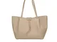 PATRIZIA PEPE BORSA SHOPPING IN PELLE 2V8895 A4U8 B524 CAMEL BEIGE - MADE IN ITALY