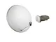 PARABOLA ANTENNA SATELLITARE 80 CM LNB MONOBLOCCO ASTRA HOT BIRD 1 SINGOLA OUT