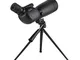 Monocoli, telescopio impermeabile 20~60x80 Telescopio telescopico con zoom Bak4 con treppi...