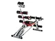 TechFit AB2000 Panca Multifunzione Multi Crunch Total Trainer - Rivoluzionario 6 in 1 Panc...