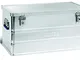 ALUTEC Scatola in alluminio Classic 93 (Capacità di 93 litri, Dimensioni interne (LxPxH) 7...