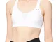 Arena Hera Reggiseno Sportivo con Coppa B a Sostegno Forte, Donna, Bianco, 5 IT