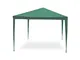 Gazebo facile verde 3x4 m Struttura in acciaio copertura in pe 110 gr/m².