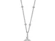 Collana Sfere Alternate Medaglia Madonnina Miracolosa in Argento 925 Collane Uomo Donna Ma...