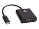 V7 V7UCHDMI-BLK-1E USB-C(m) a HDMI(f) Adattore Nero