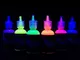 iLC [6 x 28ml Vernice Fluorescente Colorato Neon Kit per Pelle Viso Corpo Colore UV Fluo s...
