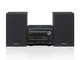 Panasonic SC Sistema Micro, CD, MP3, Radio RDS, USB, Bluetooth, 20 Watt RMS, Nero