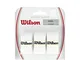 Wilson PRO Overgrip Perforated, Impugnatura per Racchetta da Tennis Unisex-Adulto, Bianco,...