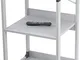 Durable 370110 - Carrello per proiettori o lavagne Luminose, Acciaio Anti graffio, 508x882...