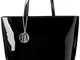 ARMANI EXCHANGE Womans Shopping - Borse Tote Donna, Nero (Black), 29x12x43 cm (B x H T)