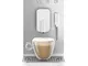 Smeg BCC02WHMEU - Macchina da caffè compatta con funzione vapore, colore: bianco