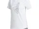 adidas Tech Bos Tee, T-Shirt Donna, White/Black, XL