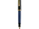 Pelikan 988162 - Penna Stilografica Linea M600 Classic, Blu Souveraen/Nero, Dettagli Oro 2...