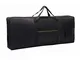 Borsa per tastiera a 61 tasti, custodia protettiva professionale, spessa imbottitura, port...