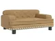 vidaXL Divano per Bambini Marrone 70x45x30 cm in Velluto, Mini Divano, Sofa per Bambini, P...