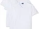 Navigare 512/XL Maglietta intima, Bianco, XXXXX-Large, Pacco da 3, Uomo