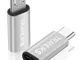 TRANLIKS Adattatore da Micro USB a Lightning, Confezione da 2 Adattatore da Lightning (Fem...